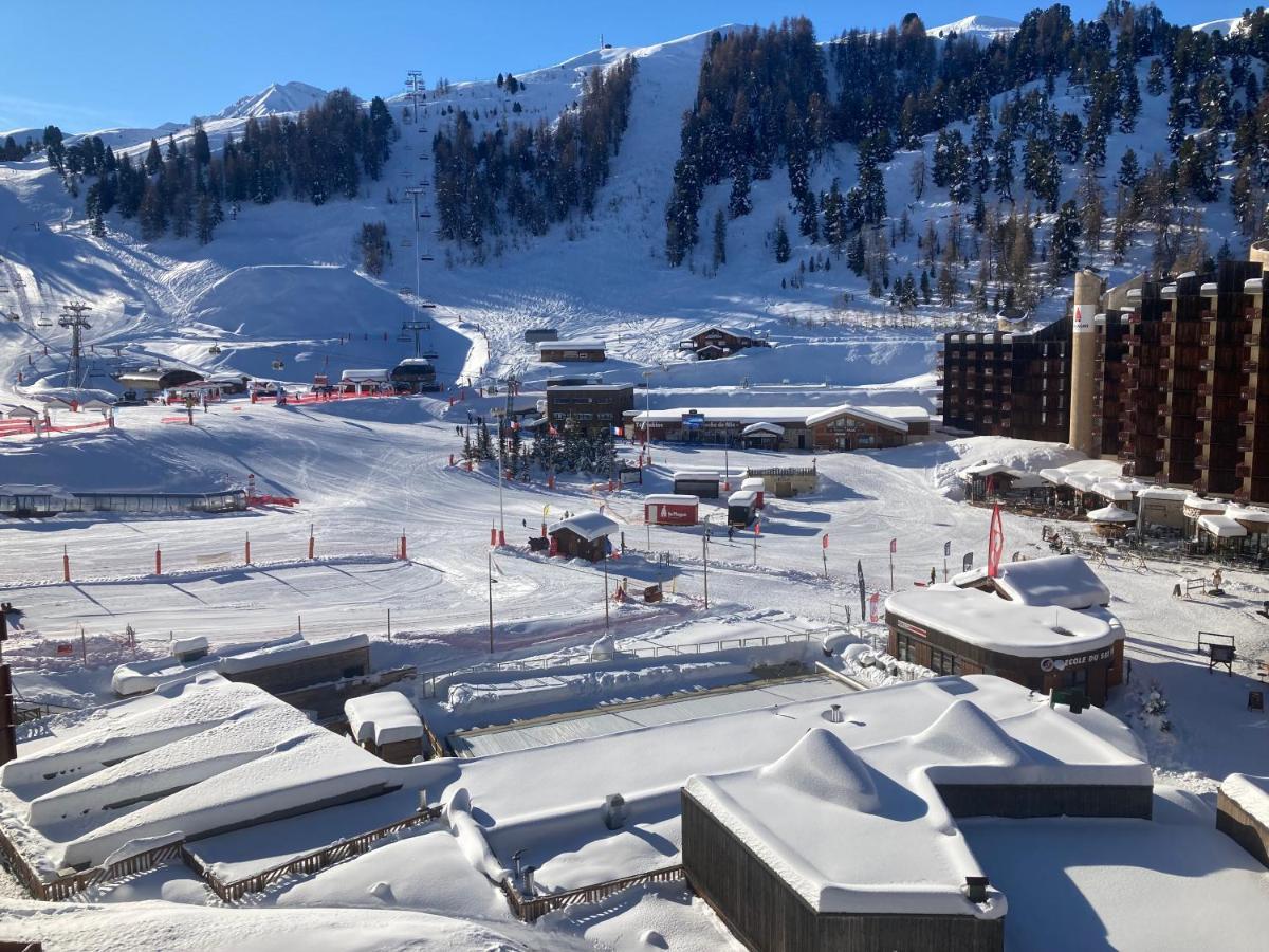 Plagne Bellecote - 5 Pers - Vue Pistes - Acces Piscine Chauffee Apartman La Plagne Kültér fotó