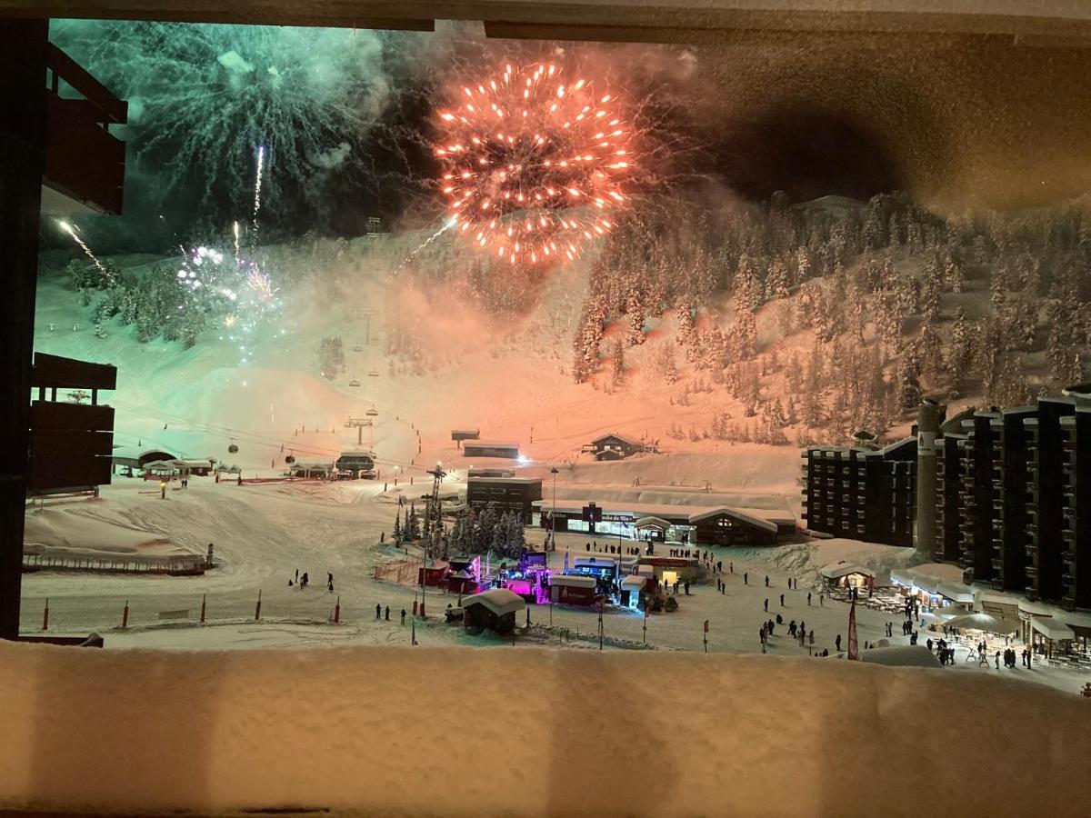 Plagne Bellecote - 5 Pers - Vue Pistes - Acces Piscine Chauffee Apartman La Plagne Kültér fotó