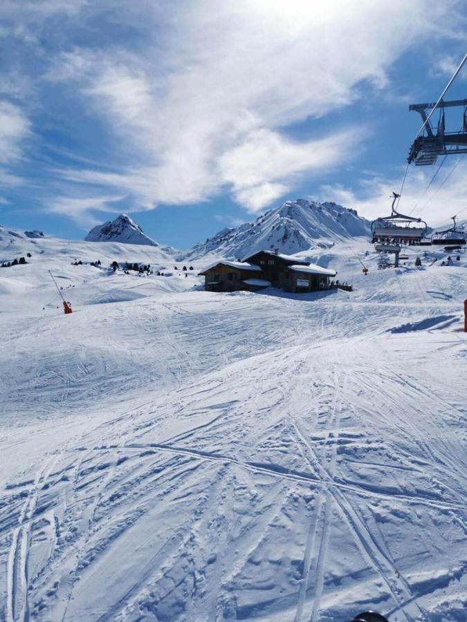 Plagne Bellecote - 5 Pers - Vue Pistes - Acces Piscine Chauffee Apartman La Plagne Kültér fotó