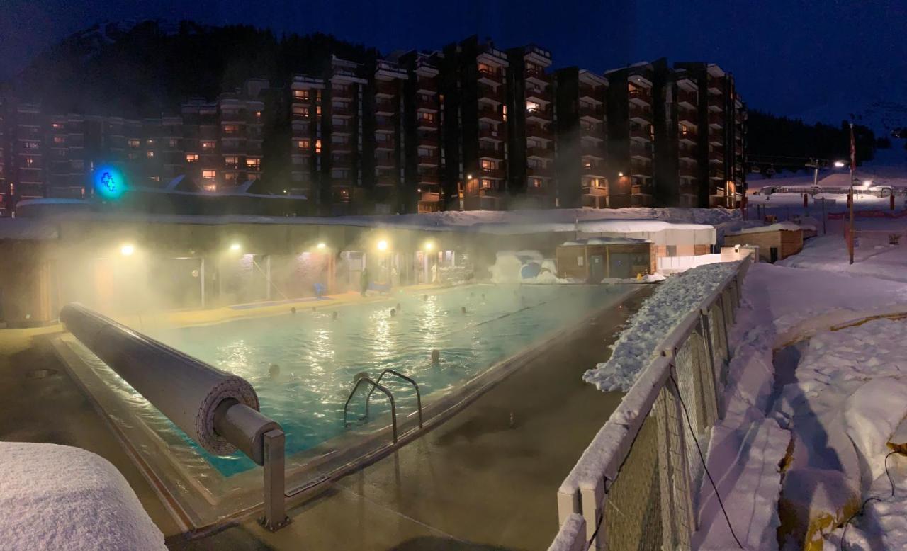 Plagne Bellecote - 5 Pers - Vue Pistes - Acces Piscine Chauffee Apartman La Plagne Kültér fotó