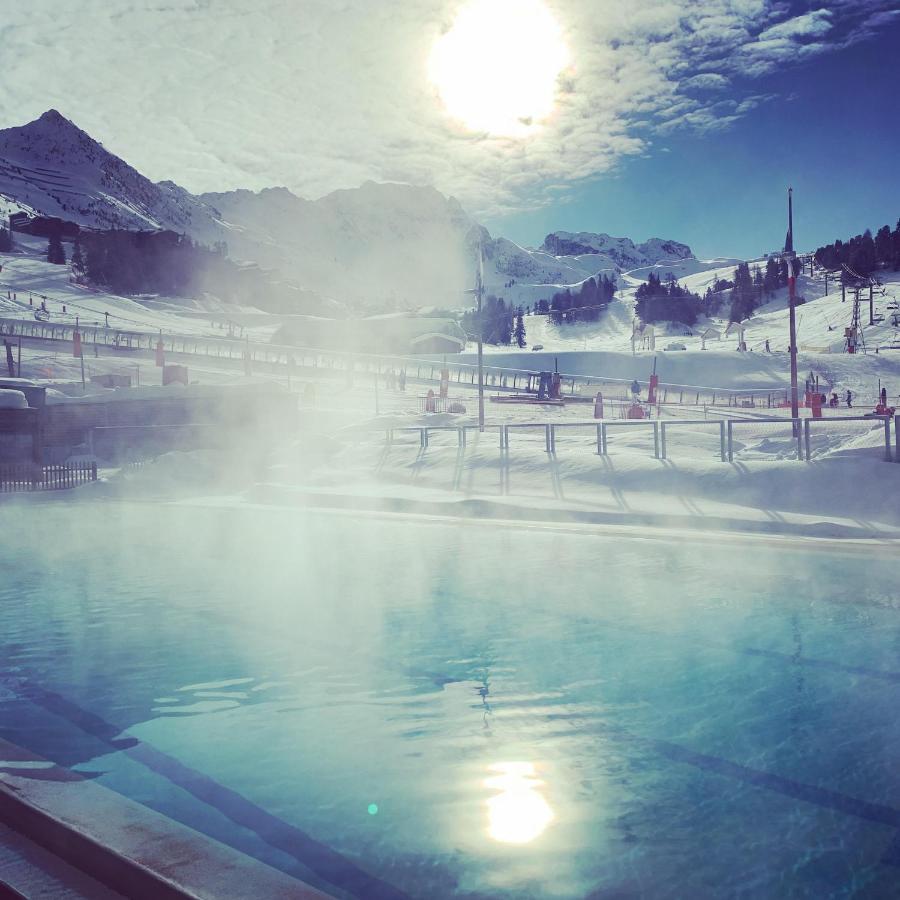 Plagne Bellecote - 5 Pers - Vue Pistes - Acces Piscine Chauffee Apartman La Plagne Kültér fotó